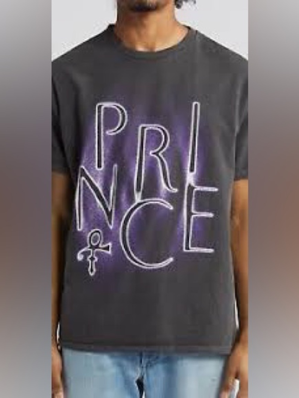 Prince Estate Vintage Glow In The Dark T-Shirt Size XL NWT 80s